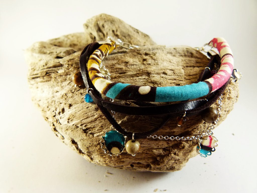 Bracciale Donna Multi Strati Con Perle – Gioiello Moda Elegante, Design Unico, Confezione Regalo, Ideale Per Compleanni E Feste