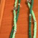 Collana lunga cristalli verdi