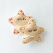 Miniatura stella marina in feltro: per personalizzare delle bomboniere dal sapore di mare!