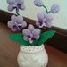 Orchidea - Fiori all'uncinetto - Regalo unico ed originale 