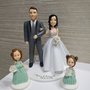 Cake topper sposi personalizzati 