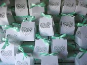 Scatolina porta confetti segnaposto matrimonio evento nozze sposi
