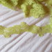 Pizzo vintage verde chiaro alto 4,5 cm 3 metri ,materiali cucito,bordura in pizzo
