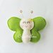10 farfalle come bomboniere per la tua bambina: originali calamite fatte a mano per ricordare il suo battesimo, comunione, cresima, compleanno