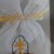 Sacchetti Porta Confetti Santa Cresima, simboli sacri ricamati a punto croce