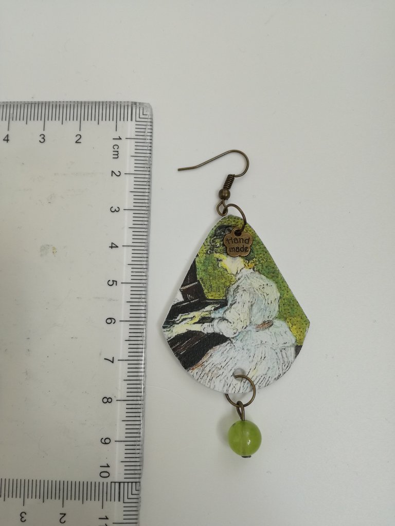 Vincent van Gogh Almond Blossoms Art Earrings Available in Clip-on