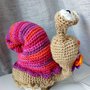 Chiocciola ferma porta amigurumi