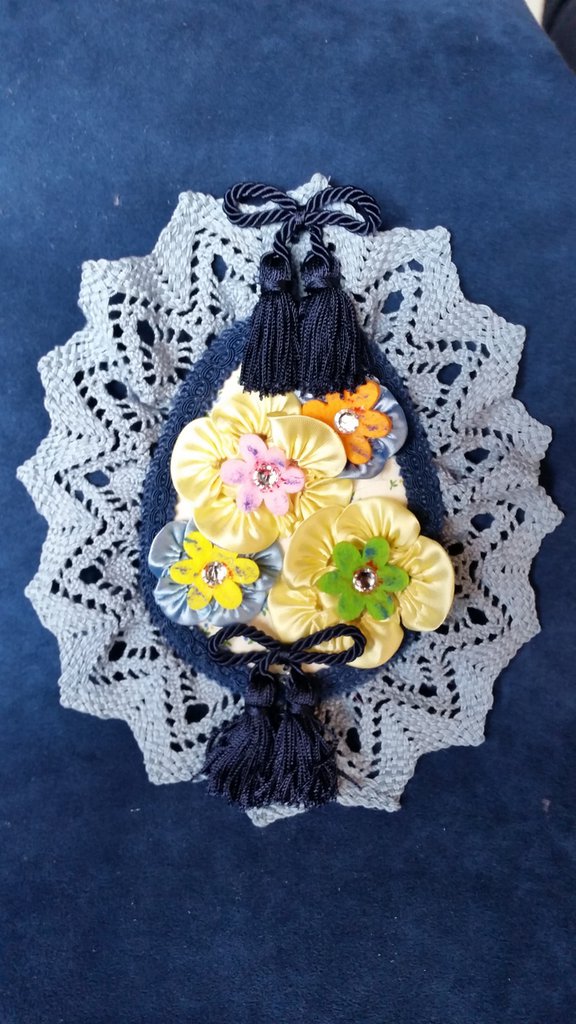 Nastro Margherita Ricamato | 7.5 Metri | Decorazione Floreale | Per Abbigliamento E Regali - Foto 10