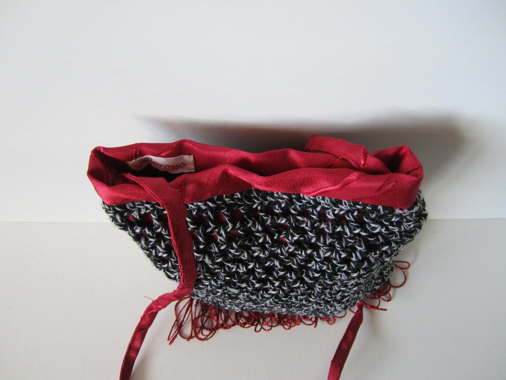 Borsa A Tracolla Donna Fatta A Mano, Borsa In Rafia E Paglia Con Frange Stile Boho, Idea Regale Estiva - Foto 2