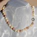 Collana di perle tonde nelle tonalità del rosa (GC58)