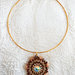 Collana con ciondolo Capri Gold - linea Camelot - Art.123-2