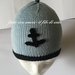 Cappello bambino in stile marina con ancora