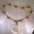 Importante collana in perle di acqua dolce in varie sfumature di colore (GC21)