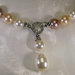 Importante collana in perle di acqua dolce in varie sfumature di colore (GC21)