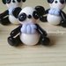 Bomboniera panda, Bomboniere animali, confettata nascita, bomboniera battesimo, bomboniera comunione, compleanno panda