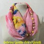 Foulard-gioiello fantasia primavera