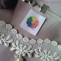 CHOKER *CUORE DI PERLA E PIZZO*