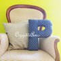 Una P per decorare: un cuscino materasso a forma di lettera per arredare il divano/letto!