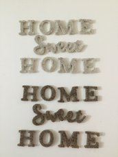 Set di 2  “Home Sweet Home” in feltro di lana 🏡