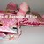 Torta di Pannolini Pampers Aereo rosa femmina - idea regalo, originale ed utile, per nascite, battesimi e compleanni