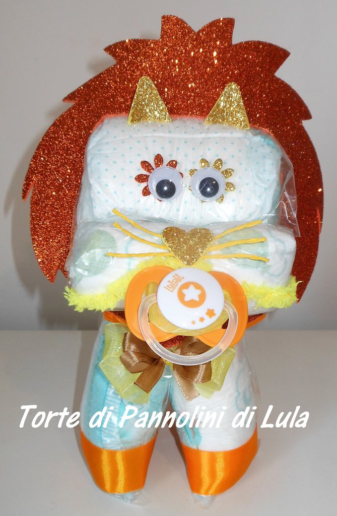 Torta Di Pannolini Personalizzabile Piccolo Principe - Regalo Nascita O Battesimo Con Topper Legno - Foto 6