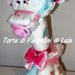 Torta di pannolini Pampers giraffa cucciolo animale Idea regalo utile originale per nascita battesimo o compleanno