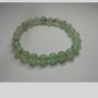 Verde Prehnite braccialetto 