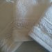 Per la festa della mamma un prezioso ed elegante set di lavette di ottima qualità con merletto macramè