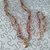 PARURE COLLANA + BRACCIALE UNCINETTO CON CRISTALLI