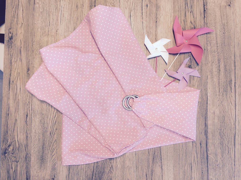 Boba Fascia Portabebè Ad Anelli - Leggera, Traspirante E Salutare Per Anche - Frontale E Laterale - 3,6-15,8 Kg (Pampas) - Foto 14