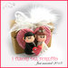 Bomboniera " Just married cuore rosso  " portaconfetti segnaposto scatolina matrimonio kawaii idea regalo sposi personalizzabile 