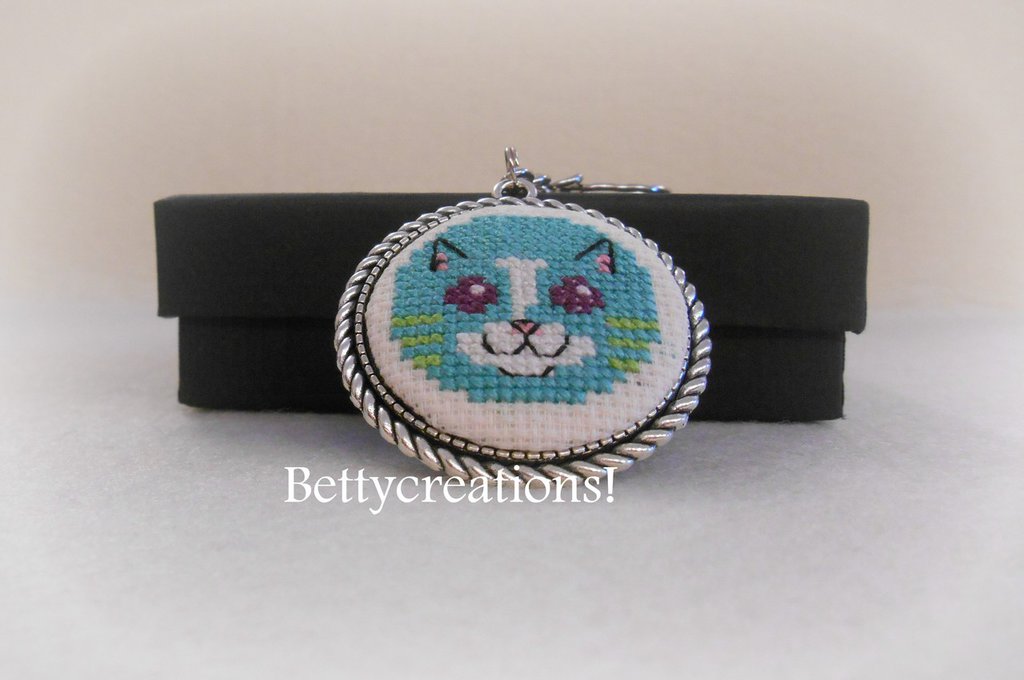 2 Portachiavi Gatto In Resina Trasparente – Ciondolo Commemorativo Per Peli Di Animali, Regalo Sentimentale Per Amanti Dei Gatti