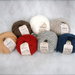 cappellino 3-6 mesi lana biologica "orsetta"