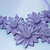 Collana kanzashi con fiori 1.5 colore lilla