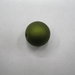 Sfera in Resina Gommata Verde 14mm