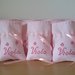 Inserzione riservata n.50 sacchettini tela aida rosa "Viola" 