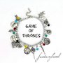 Bracciale game of thrones charms telefilm saga trono di spade 