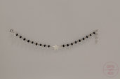 Bracciale rosario in argento 925 e ciondolo 
