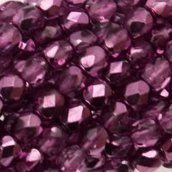 Mezzi Cristalli Violet 4mm (40pz) 
