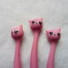 Penna gel adorabile gatto colore rosa pn18