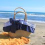 Borsa mare in paglia "Claire"