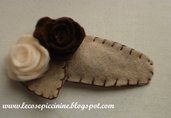 Clic clac rose con foglia