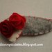 Clic clac rose con foglia