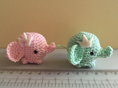 Bomboniere Battesimo Nascita Elefantino Amigurumi Feste Bomboni Su Misshobby