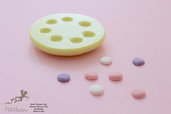 Macaron Stampo-Stampi in silicone-Stampi per il fimo-Stampo Macaron-Stampo Gioielli-Stampi Silicone-Stampini in Silicone-Stampi Fimo-Fimo-Stampo dollhouse-Stampo Miniature-Made in italy-Handmade ST001