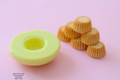Cupcake Base Stampo-Stampo Dollhouse-Stampo Miniature-Stampi in silicone-Stampi per il fimo-Stampo biscotto cupcake-Stampo Gioielli-Stampi Silicone-Stampini in Silicone-Stampi Fimo-Fimo-Made in italy-Handmade ST008
