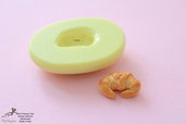 Croissant stampo-stampo miniature-stampo dollhouse-Stampi in silicone-Stampi per il fimo-Stampo biscotto croissant-Stampo Gioielli-Stampi Silicone-Stampini in Silicone-Stampi Fimo-Fimo-Made in italy-Handmade ST009