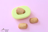 Croissant stampo-stampo dollhouse-stampo miniature-Stampi in silicone-Stampi per il fimo-Stampo biscotto croissant-Stampo Gioielli-Stampi Silicone-Stampini in Silicone-Stampi Fimo-Fimo-Made in italy-Handmade ST012
