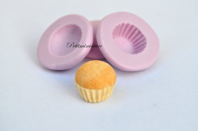 Stampi in silicone-Stampi per il fimo-Stampo biscotto cupcake-Stamp