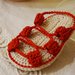 Sandaletti modello schiava, neonato 3-6 mesi